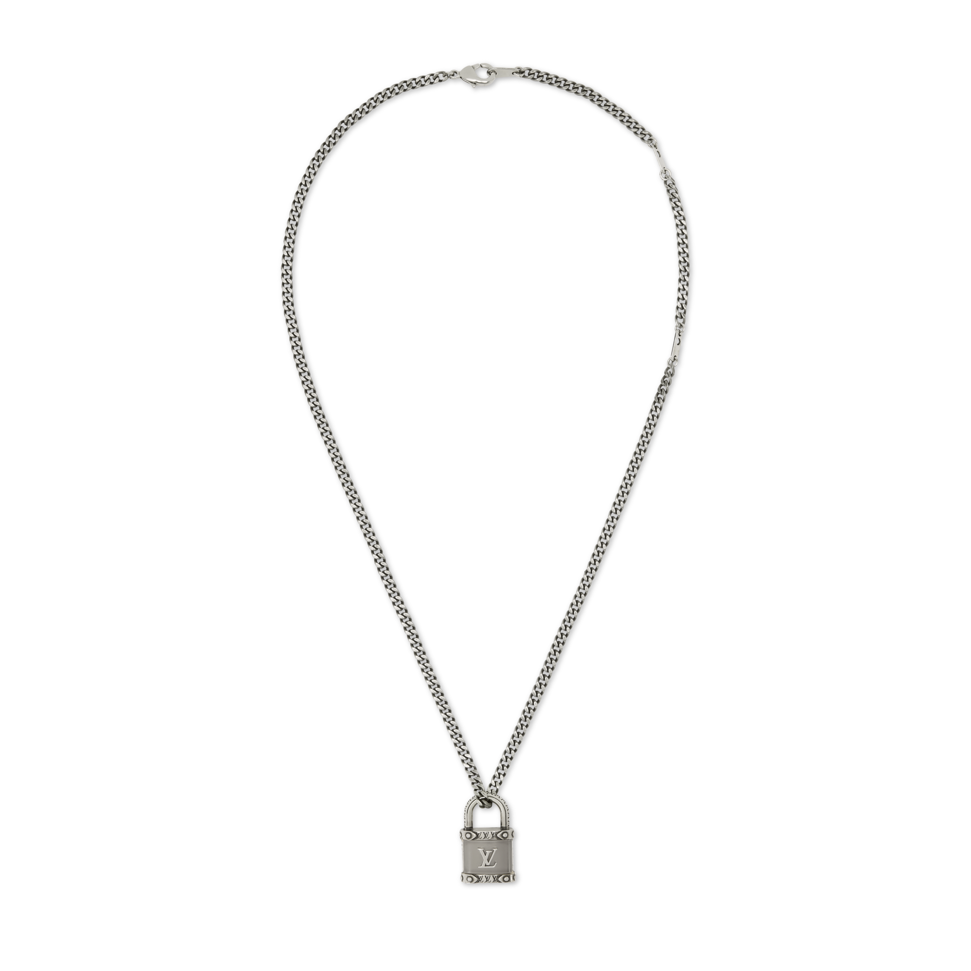 S00 Fashion Jewelry Necklaces and Pendants LV Lock Necklace | Louis Vuitton ® (Product zoom)