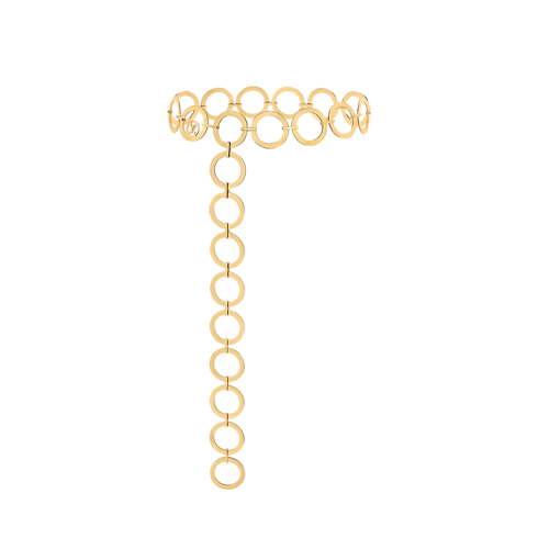 For Women New This Season LV Loop Chain Belt | Louis Vuitton ® (Product zoom)