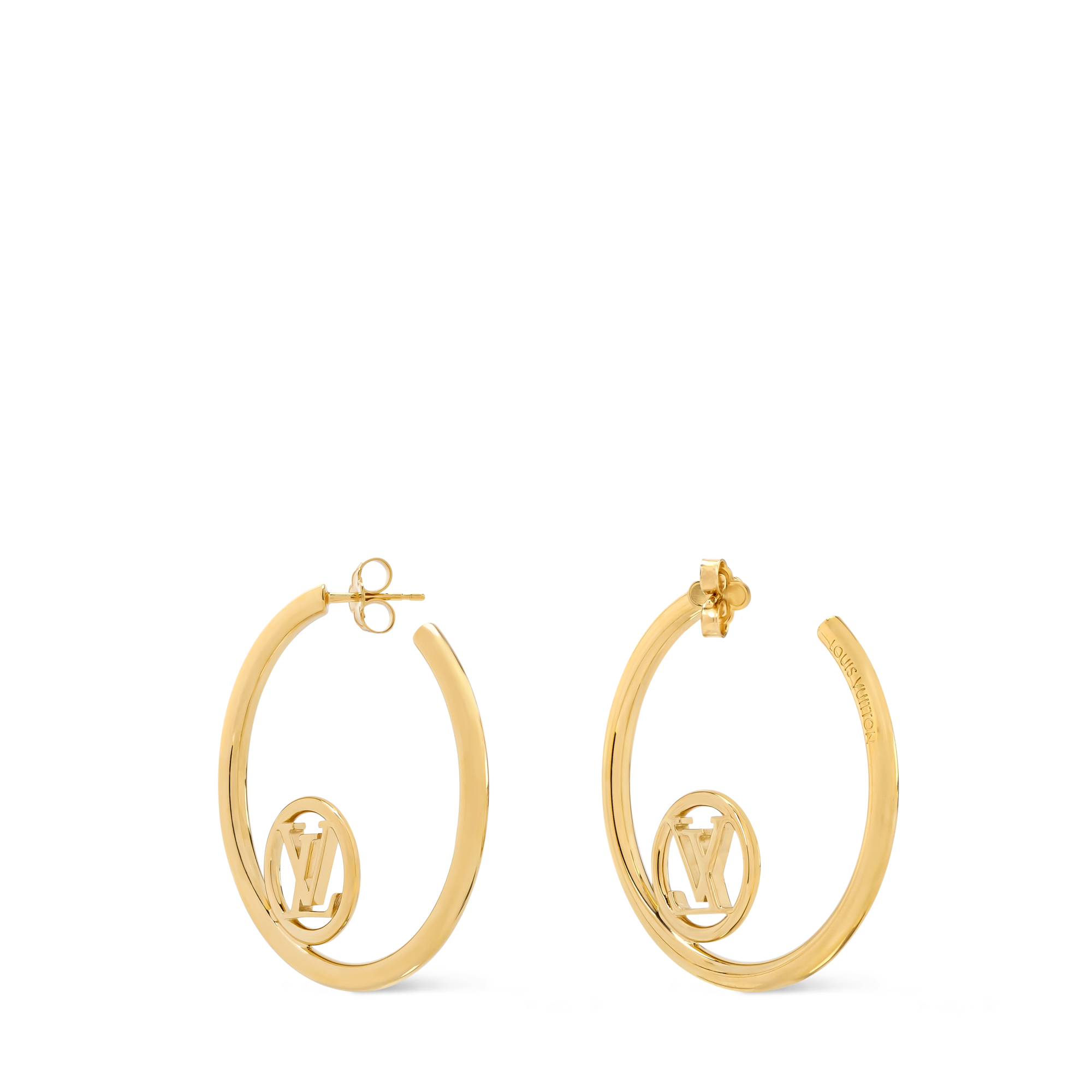 S00 Fashion Jewelry Earrings LV Loop Earrings | Louis Vuitton ® (Product zoom)