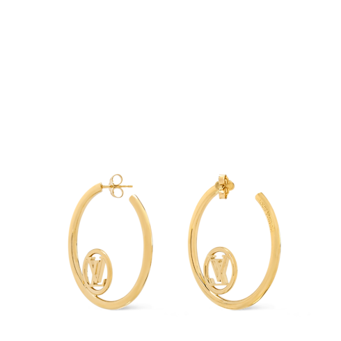 S00 Fashion Jewelry Earrings LV Loop Earrings | Louis Vuitton ® (Product zoom)