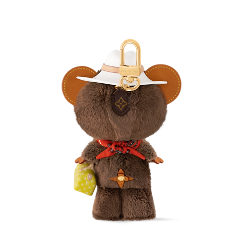S00 Accessories Key Holders and Bag Charms LV Louis Bear Bag Charm | Louis Vuitton ® (Product zoom)