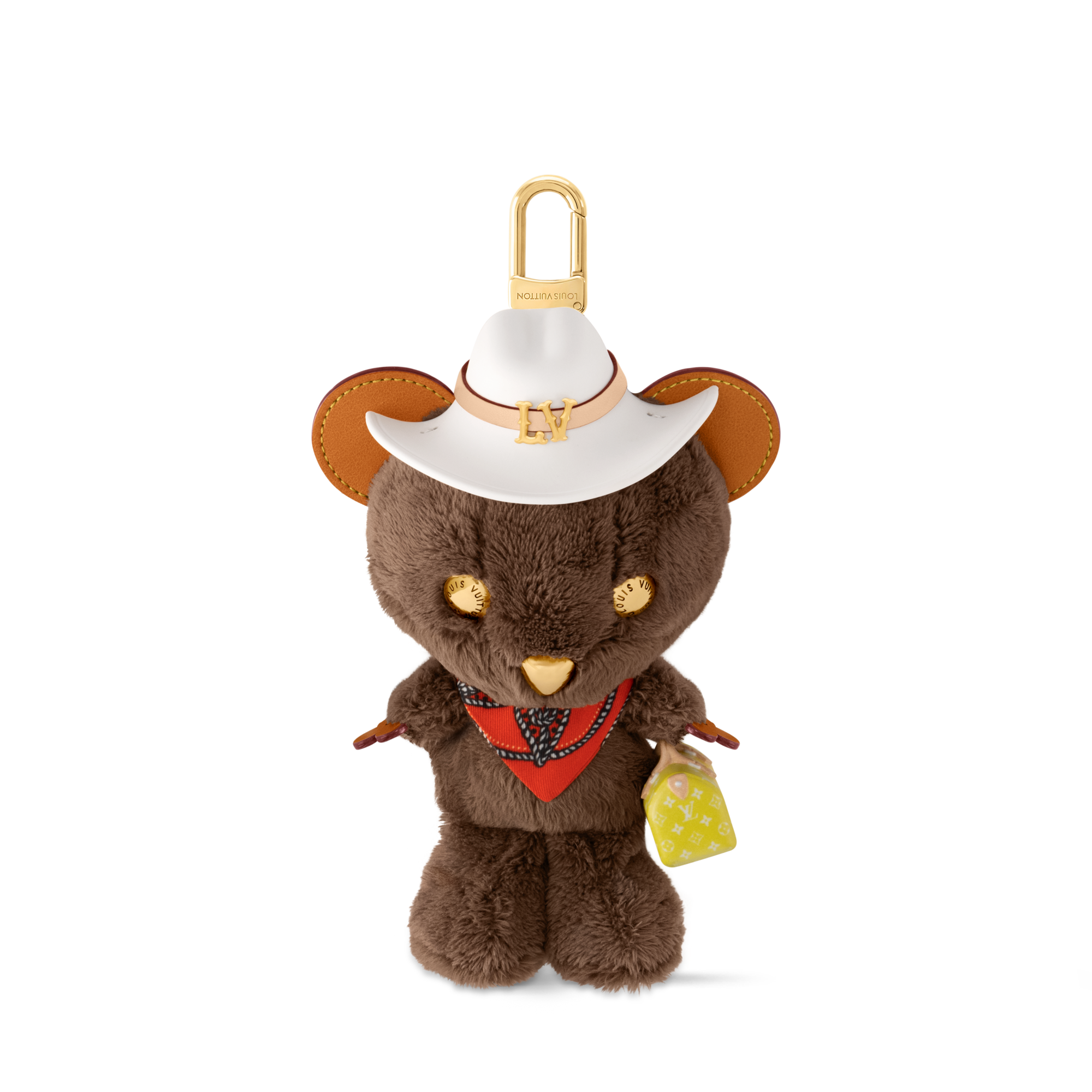 S00 Accessories Key Holders and Bag Charms LV Louis Bear Bag Charm | Louis Vuitton ® (Product zoom)