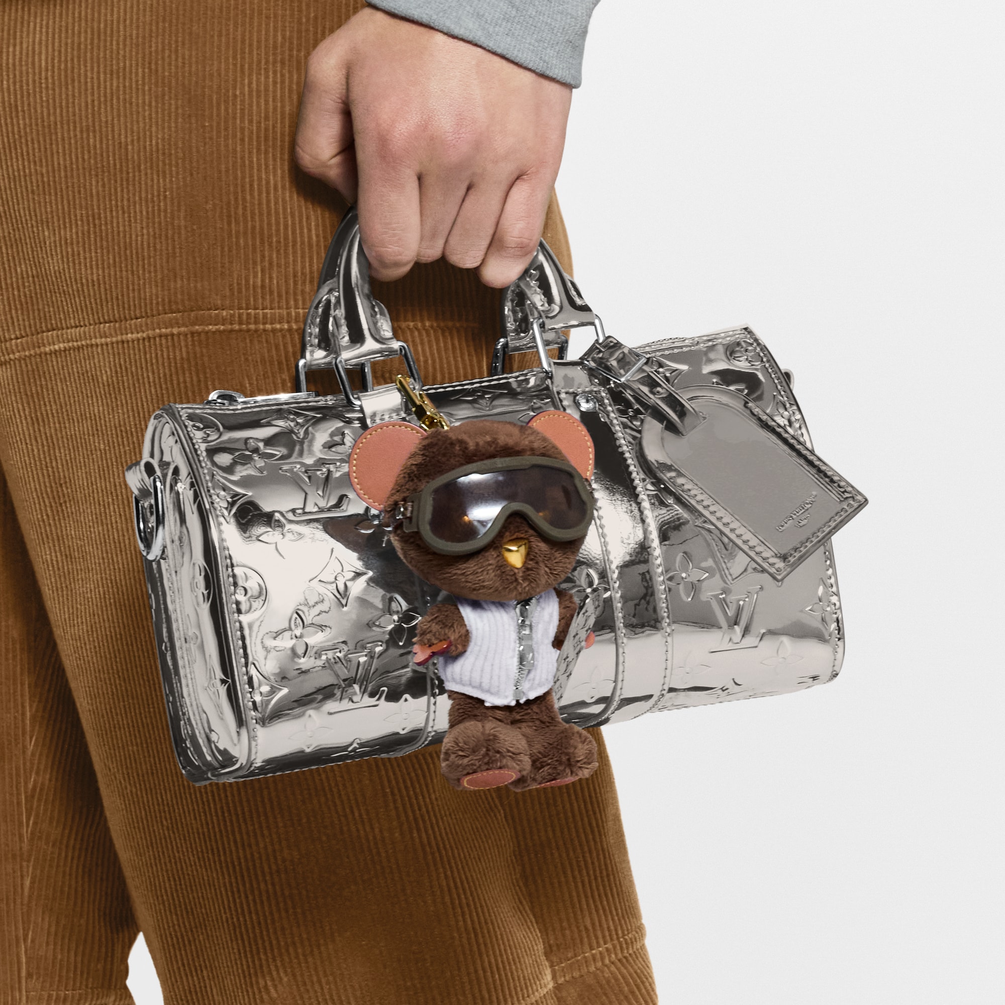 S00 Accessories Key Holders and Bag Charms LV Louis Snow Bag Charm | Louis Vuitton ® (Product zoom)