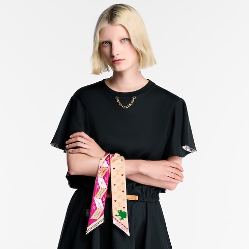 S00 Accessories Silk Squares and Bandeaus LV Love Letters BB Bandeau | Louis Vuitton ® (Product zoom)