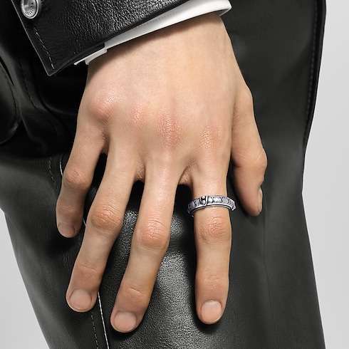 S00 Fashion Jewelry Rings LV Lozine Ring | Louis Vuitton ® (Product zoom)