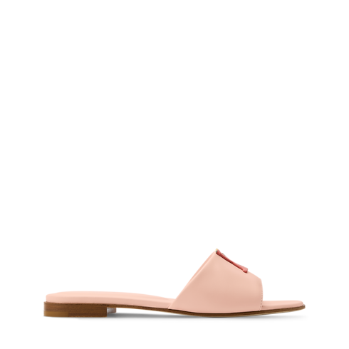 LV Mare Flat Mule Side View