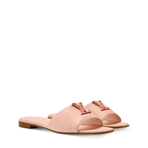 LV Mare Flat Mule Front View