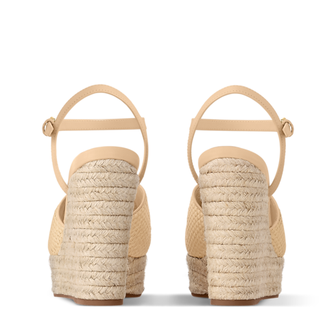 Shoes Sandals and Espadrilles LV Mare Wedge Sandal | Louis Vuitton ® (Product zoom)