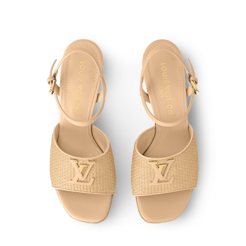 Shoes Sandals and Espadrilles LV Mare Wedge Sandal | Louis Vuitton ® (Product zoom)