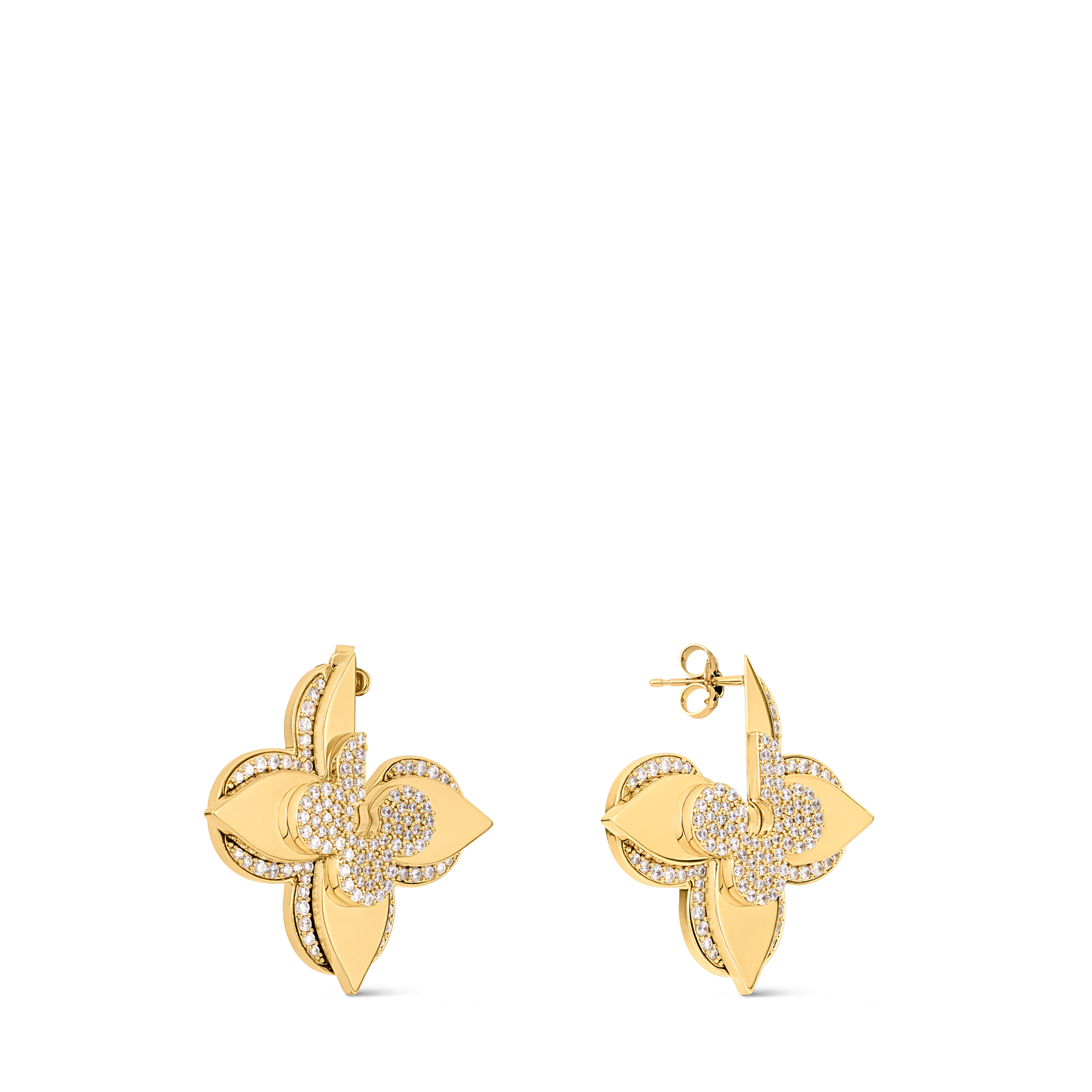 S00 Fashion Jewelry All Fashion Jewelry LV Medaillon Earrings | Louis Vuitton ® (Product zoom)