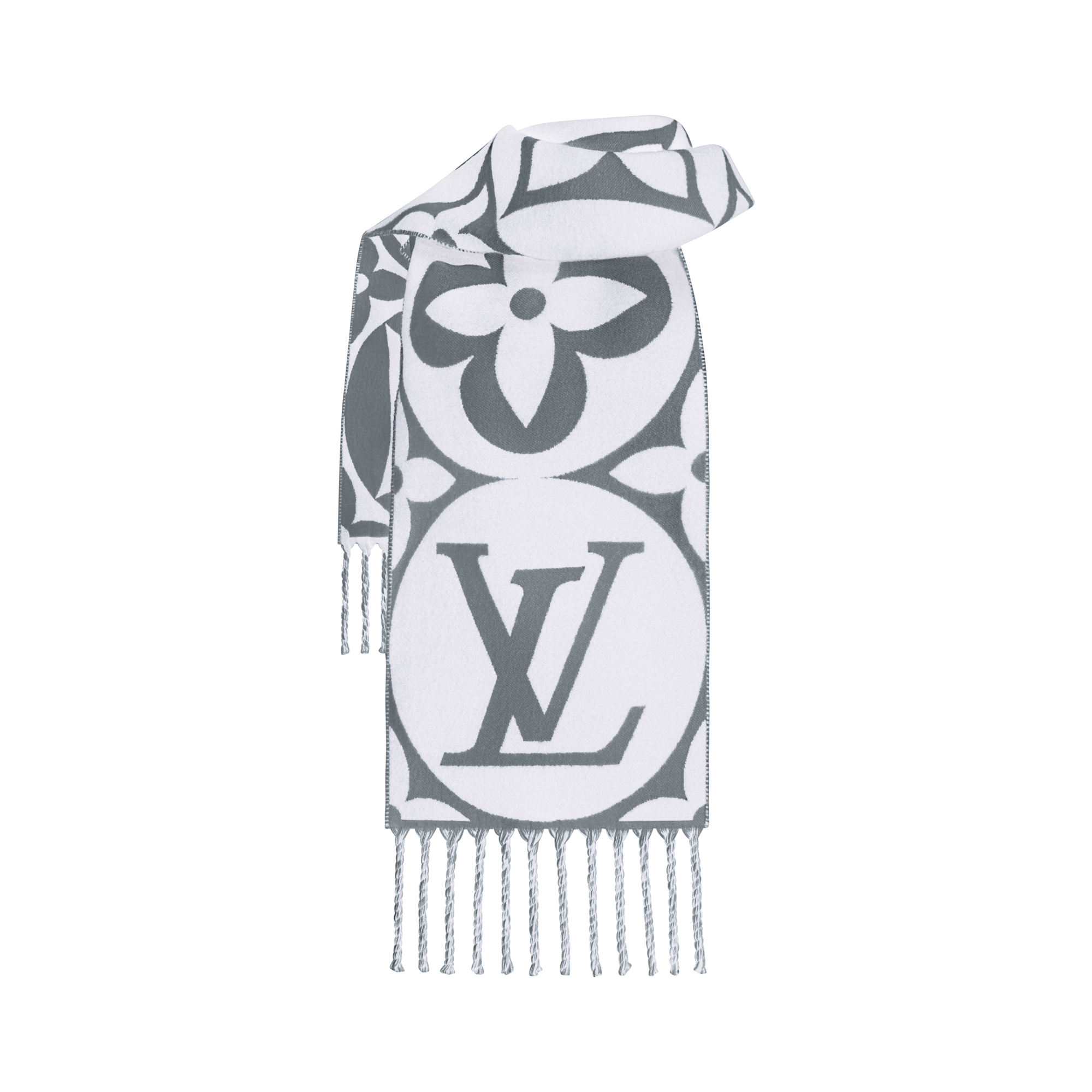S00 Accessories Scarves LV Medallion Scarf | Louis Vuitton ® (Product zoom)