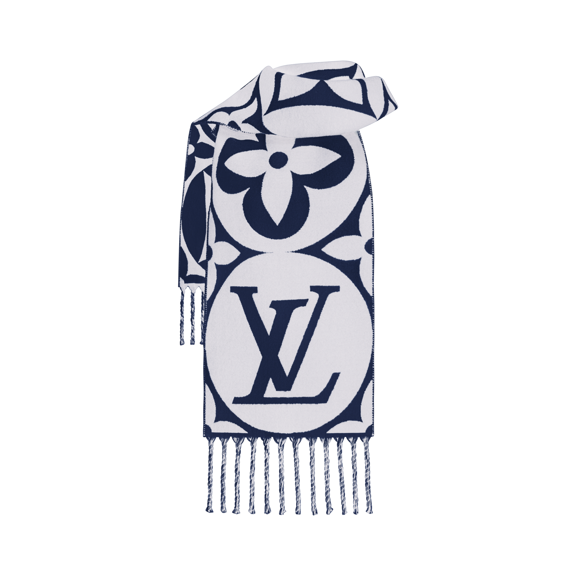S00 Accessories Scarves LV Medallion Scarf | Louis Vuitton ® (Product zoom)