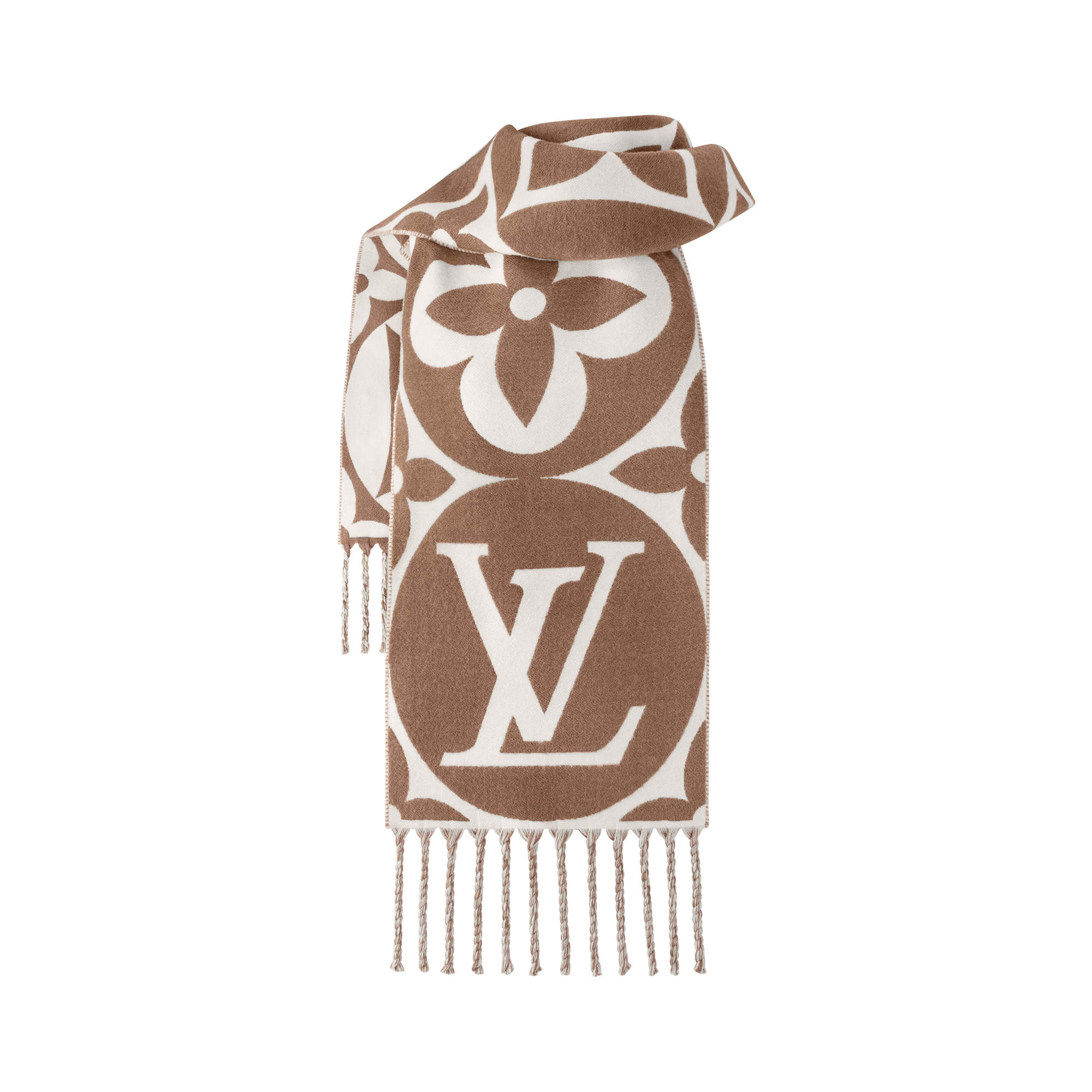 S00 Accessories Scarves LV Medallion Scarf | Louis Vuitton ® (Product zoom)