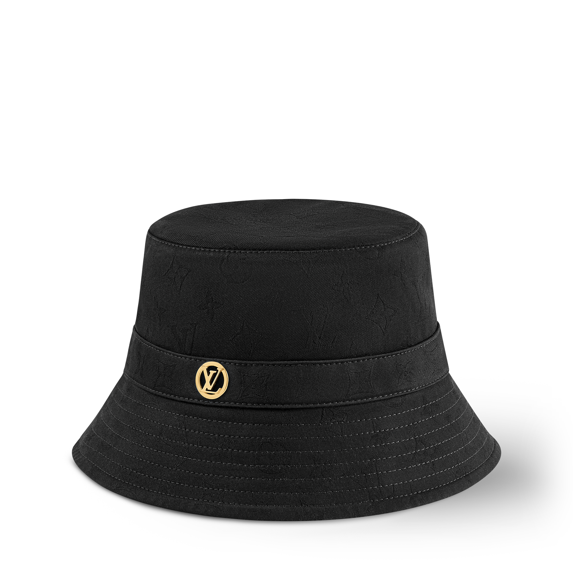 Louis Vuitton Jacquard Bucket Hat Black LV Mine Bucket Hat S00 - Women - Accessories | LOUIS VUITTON ® main image 2