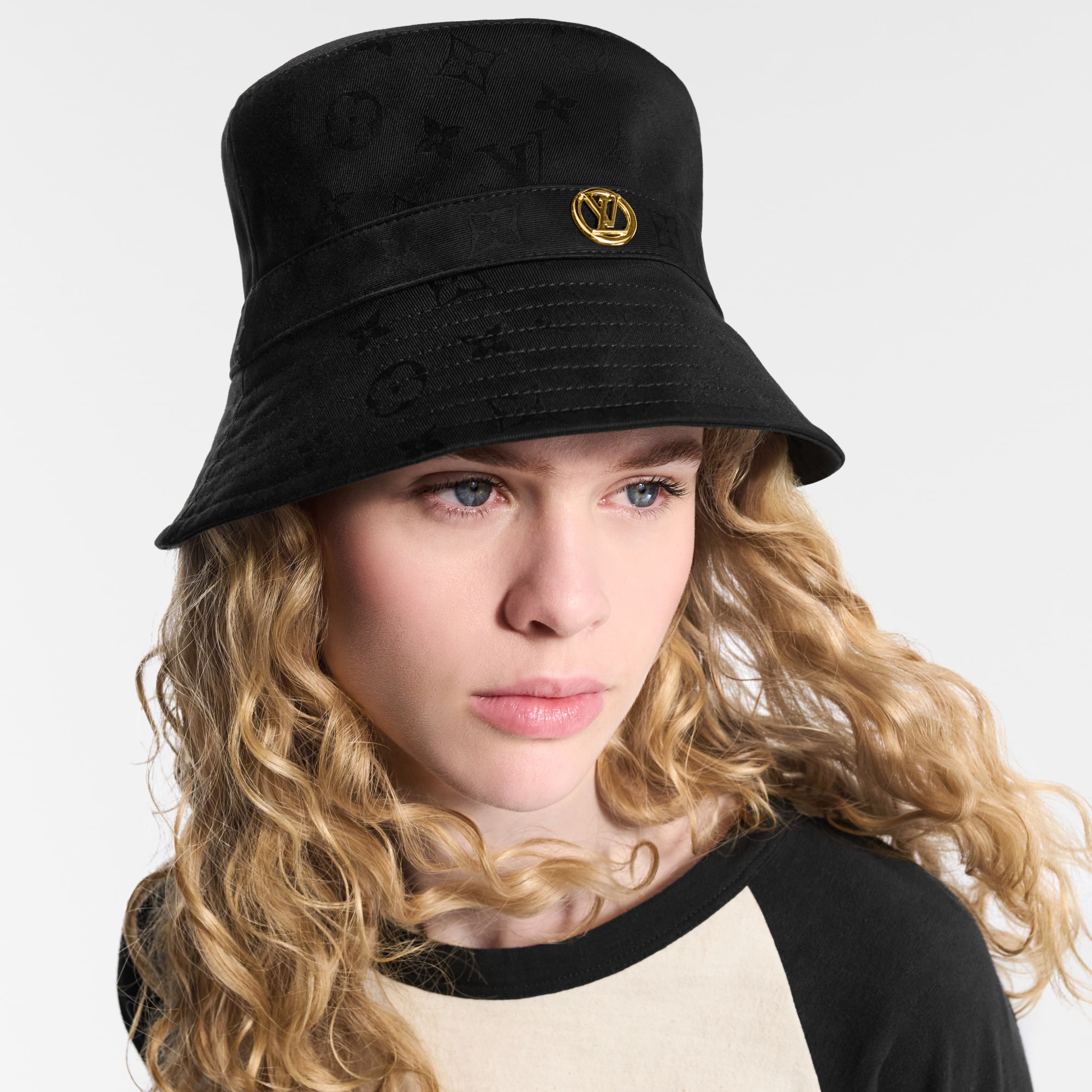 S00 Accessories Hats and Gloves LV Mine Bucket Hat | Louis Vuitton ® (Product zoom)