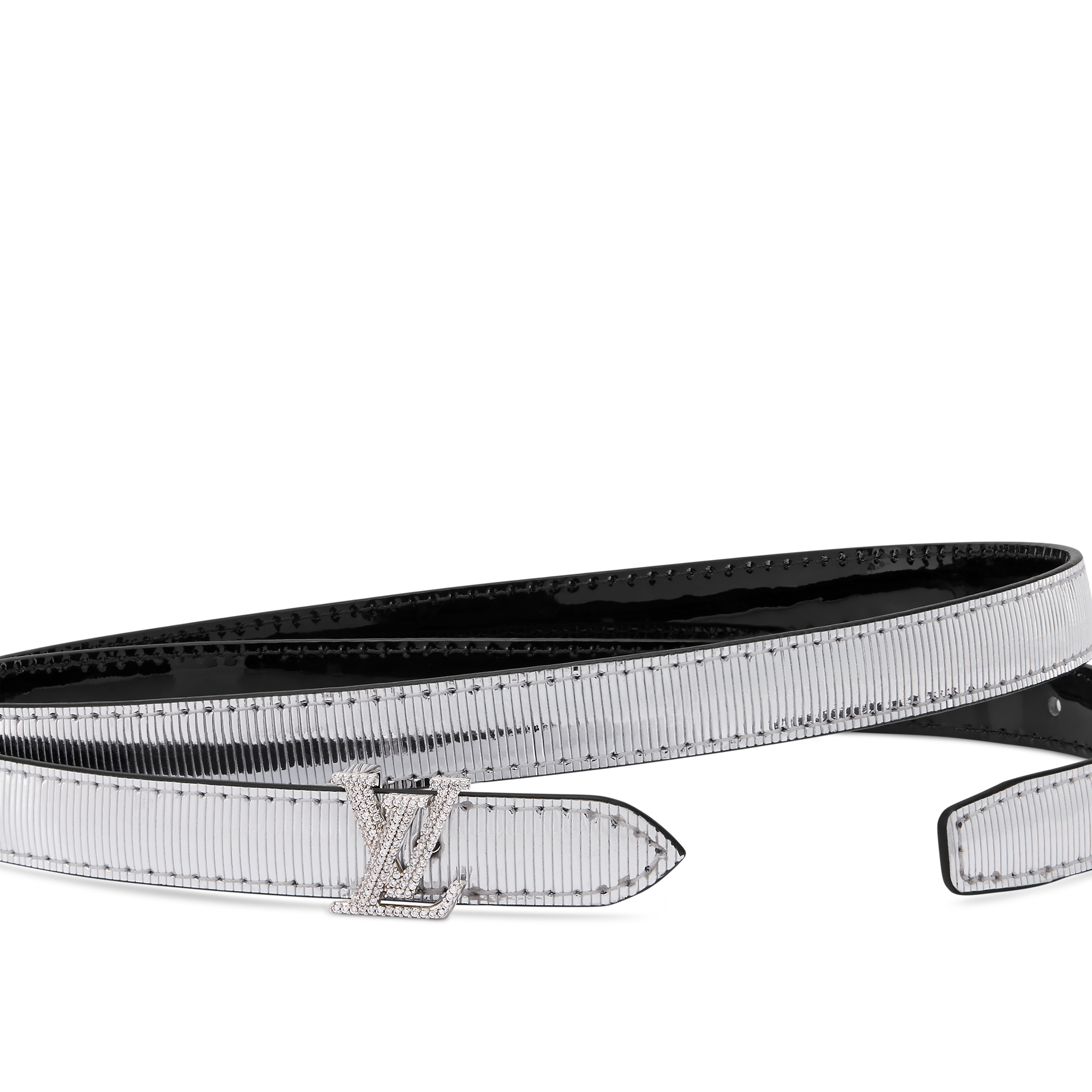 LV Mini Strass Reversible 15mm Belt