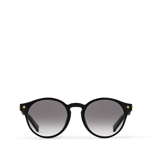 S00 Accessories Eyewear LV Minigram Round Sunglasses | Louis Vuitton ® (Product zoom)