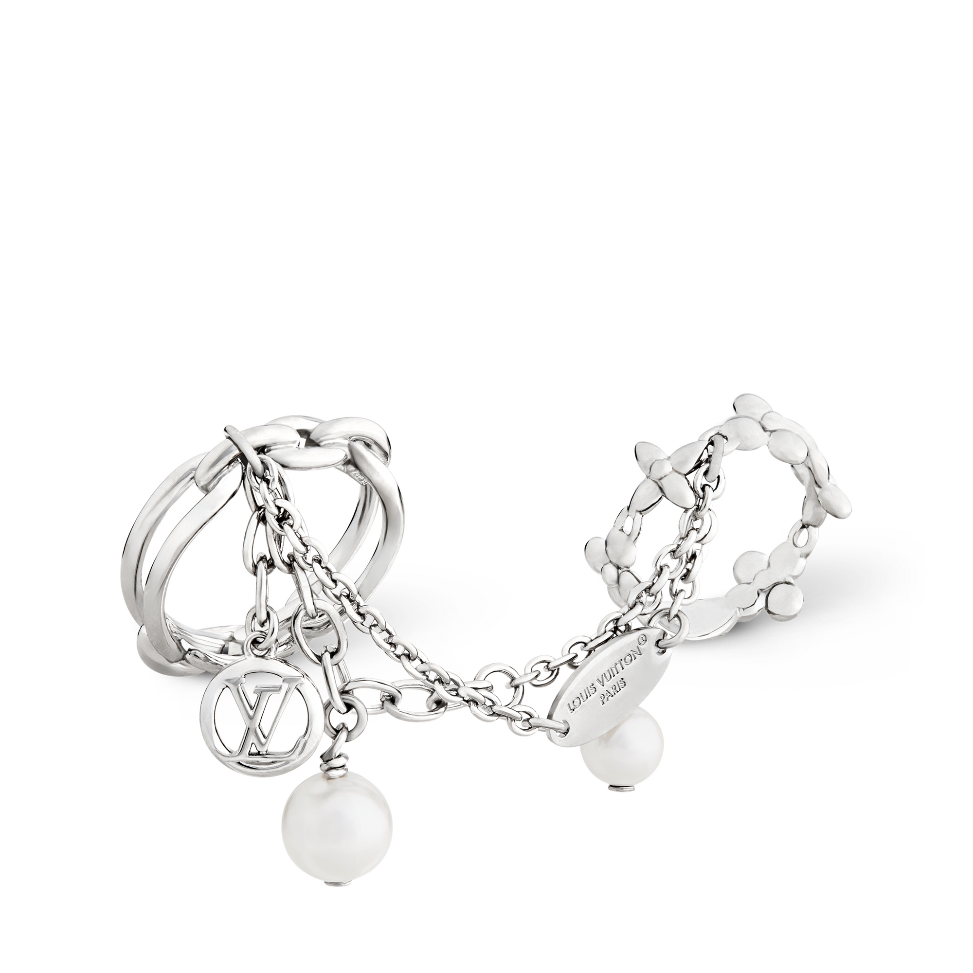 S00 Fashion Jewelry All Fashion Jewelry LV Mix Chains Set Of Rings | Louis Vuitton ® (Product zoom)