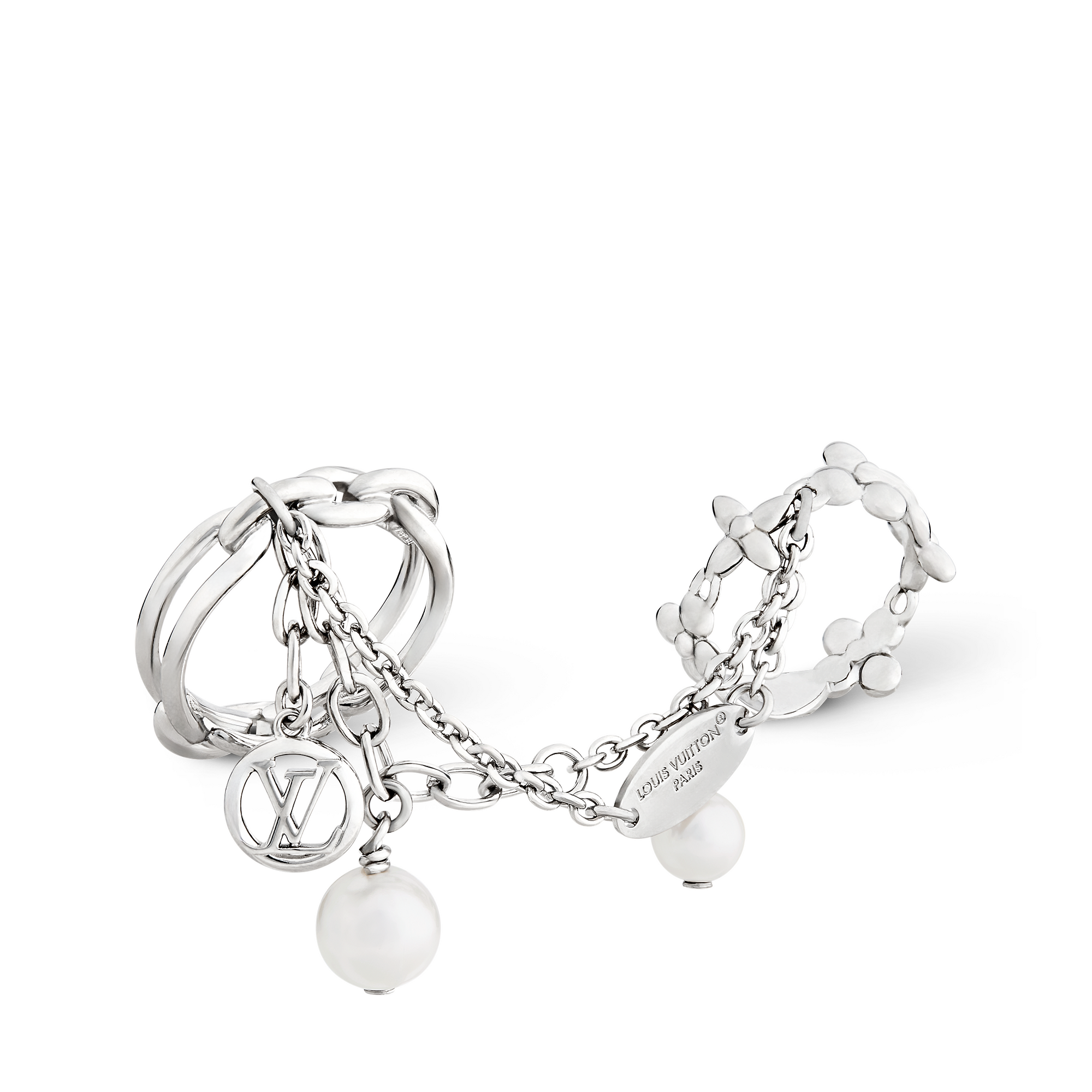 LV Mix Chains Set Of Rings