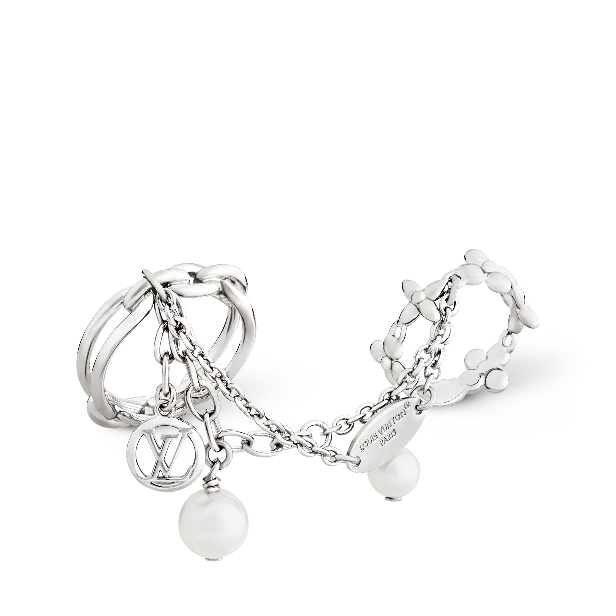 S00 Fashion Jewelry All Fashion Jewelry LV Mix Chains Set Of Rings | Louis Vuitton ® (Product zoom)