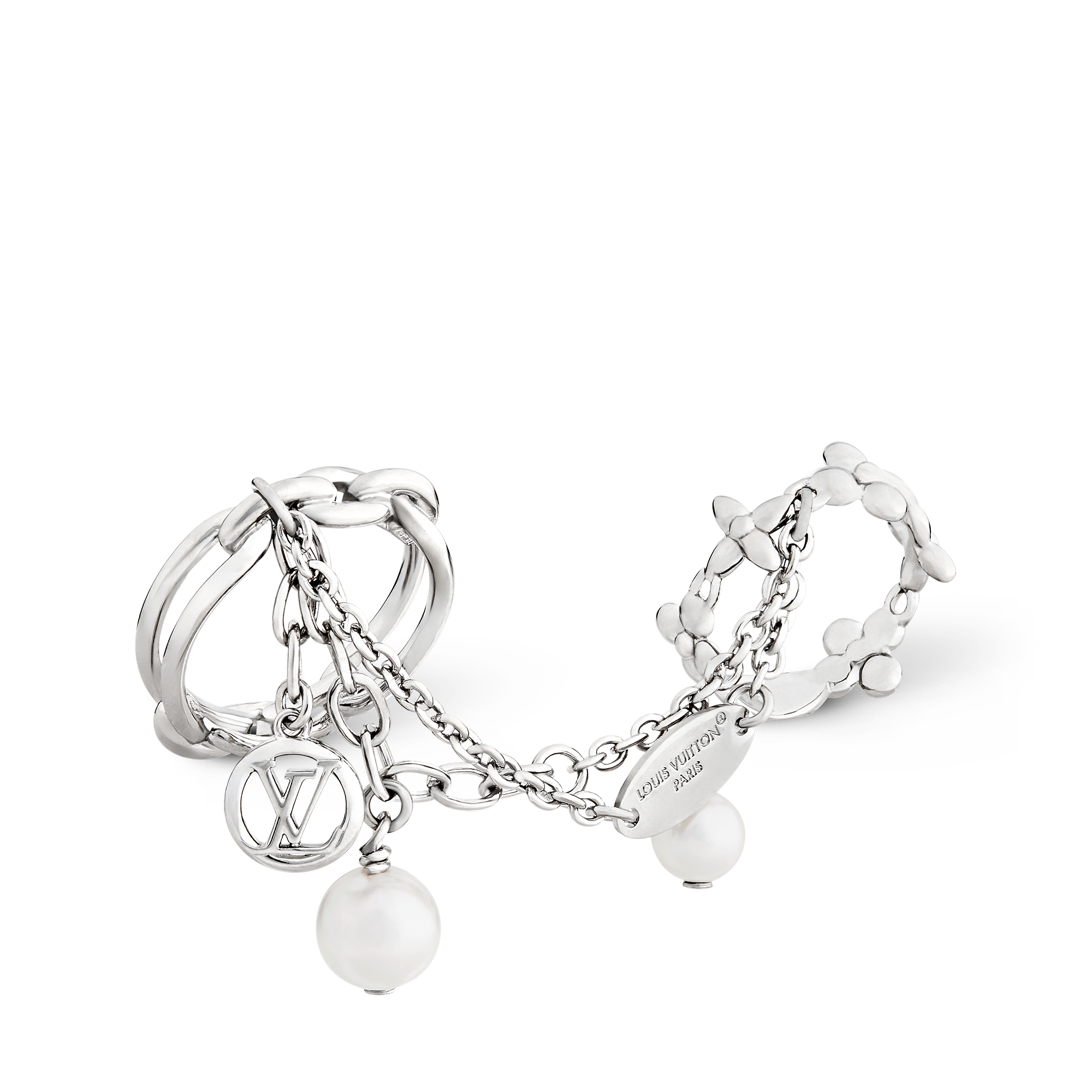 LV Mix Chains Set Of Rings