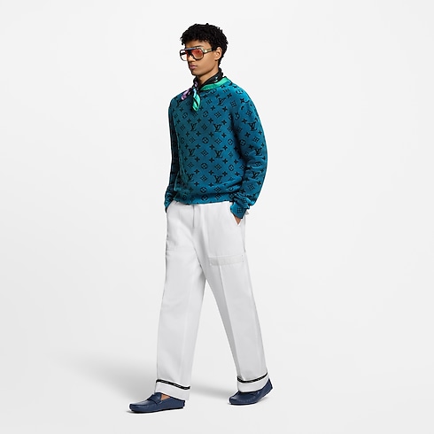 Shoes Loafers and Moccasins LV Monza Taiga | Louis Vuitton ® (Product zoom)