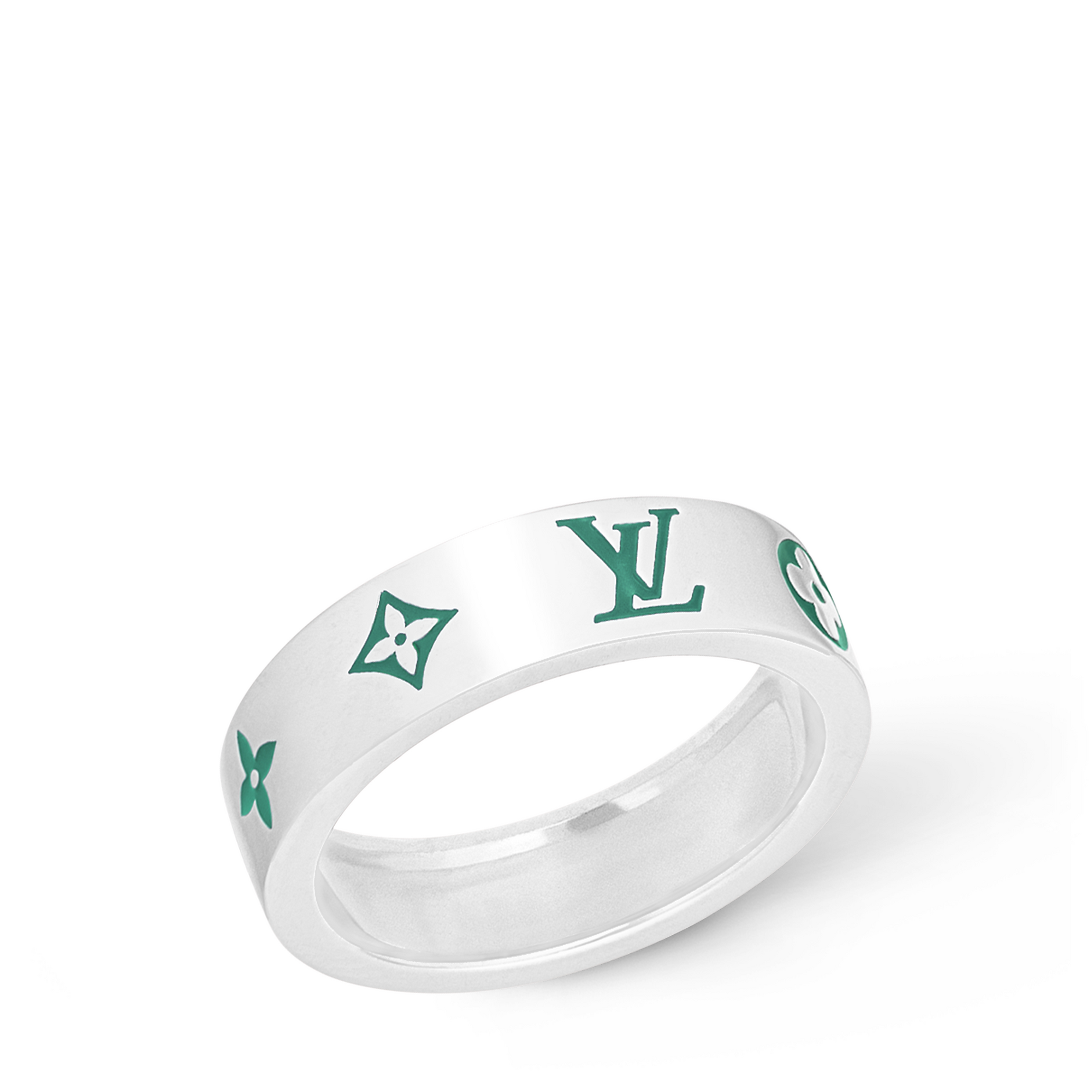 LV Mosaic Thin Ring