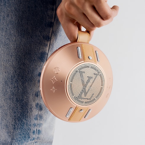 Watchmaking Connected Objects LV Nanogram Speaker Copper | Louis Vuitton ® (Product zoom)