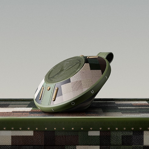 Watchmaking Connected Objects LV Nanogram Speaker Damoflage | Louis Vuitton ® (Product zoom)