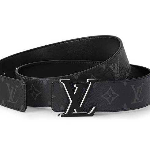 Monogram Eclipse Canvas Accessories Belts LV Optic 40mm Reversible Belt | Louis Vuitton ® (Product zoom)