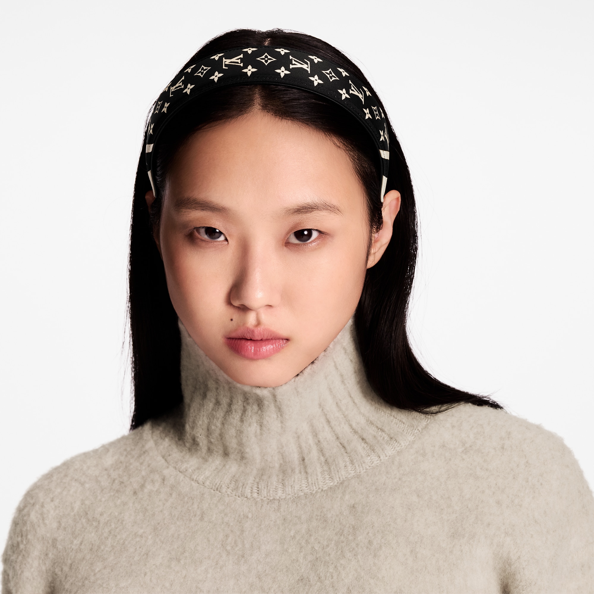LV Outline Silk Headband