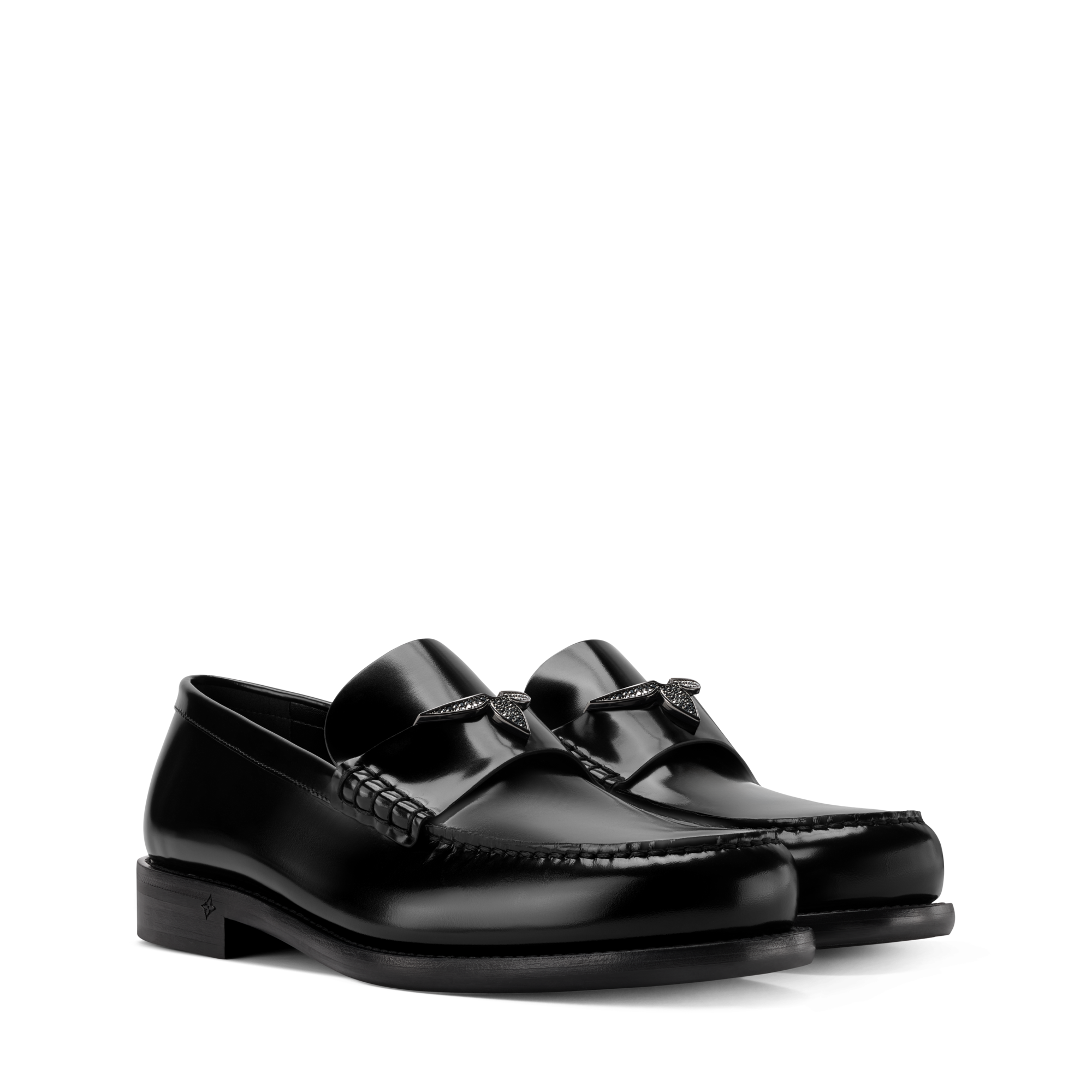 LOUIS VUITTON LV Oxford Loafer Black. Size 08.0