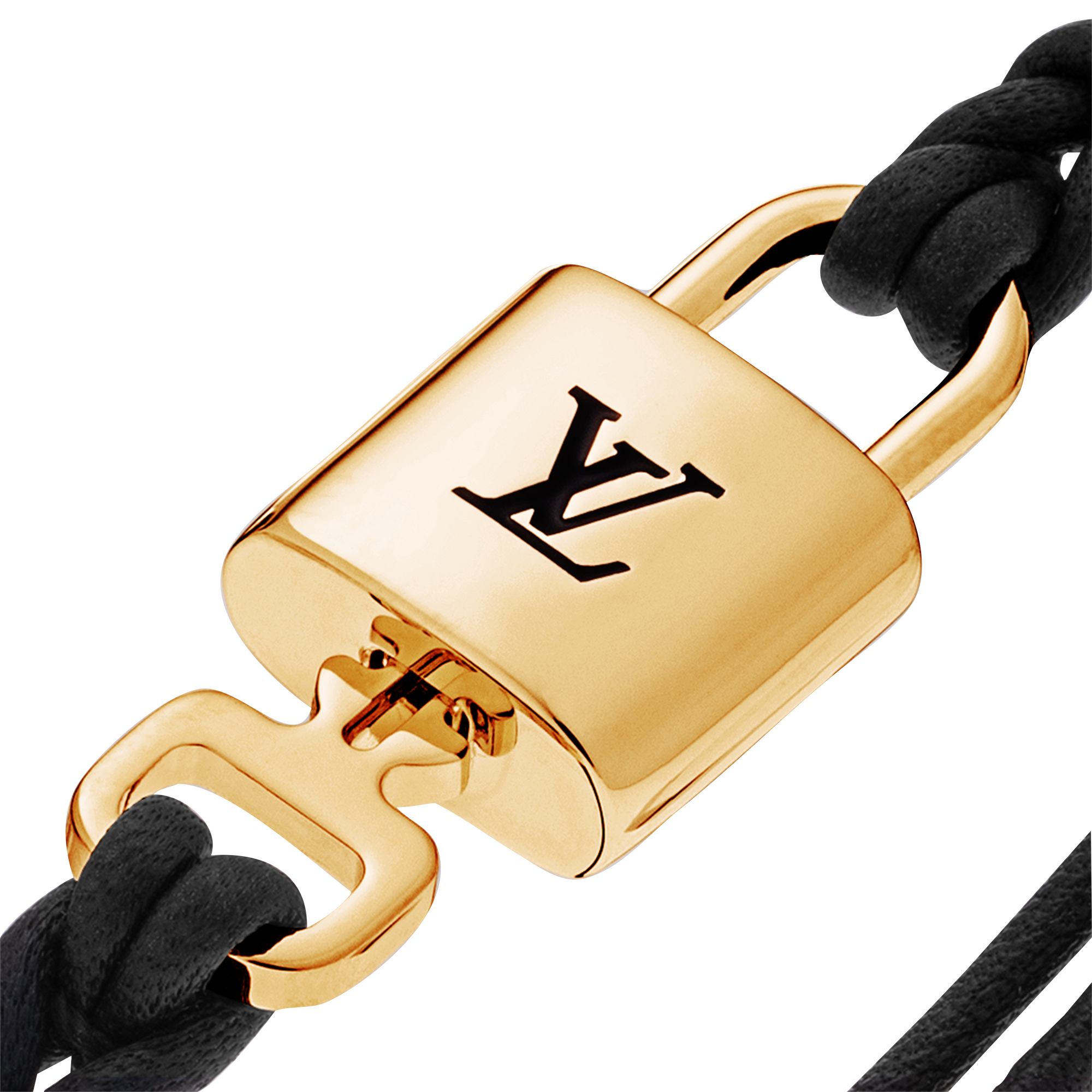 Other Leathers Fashion Jewelry Bracelets LV Padlock Bracelet | Louis Vuitton ® (Product zoom)