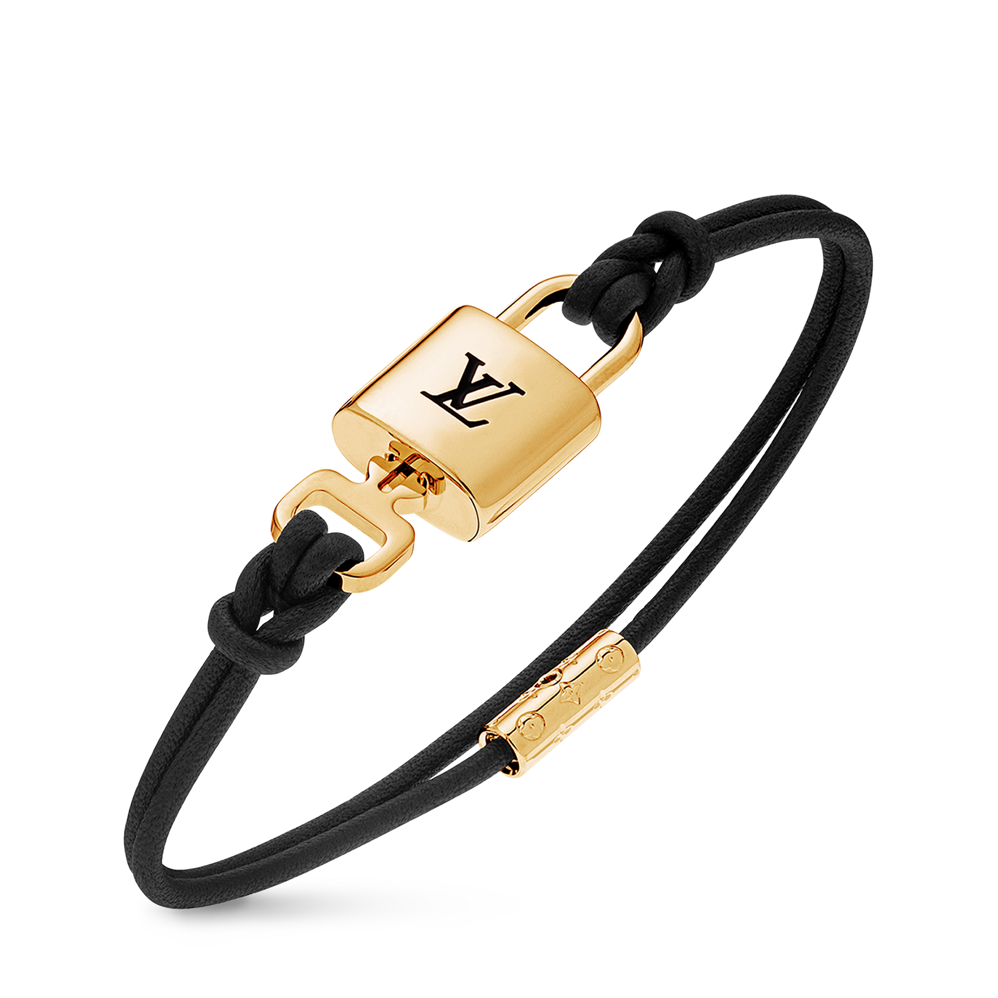 Other Leathers Fashion Jewelry Bracelets LV Padlock Bracelet | Louis Vuitton ® (Product zoom)