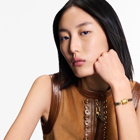 Fashion Jewelry All Fashion Jewelry LV Padlock Bracelet | Louis Vuitton ® (Product zoom)