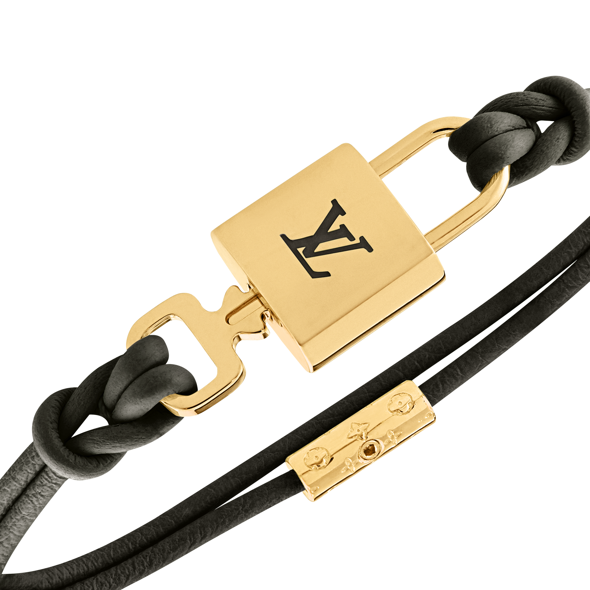Other Leathers Fashion Jewelry Bracelets LV Padlock Bracelet | Louis Vuitton ® (Product zoom)