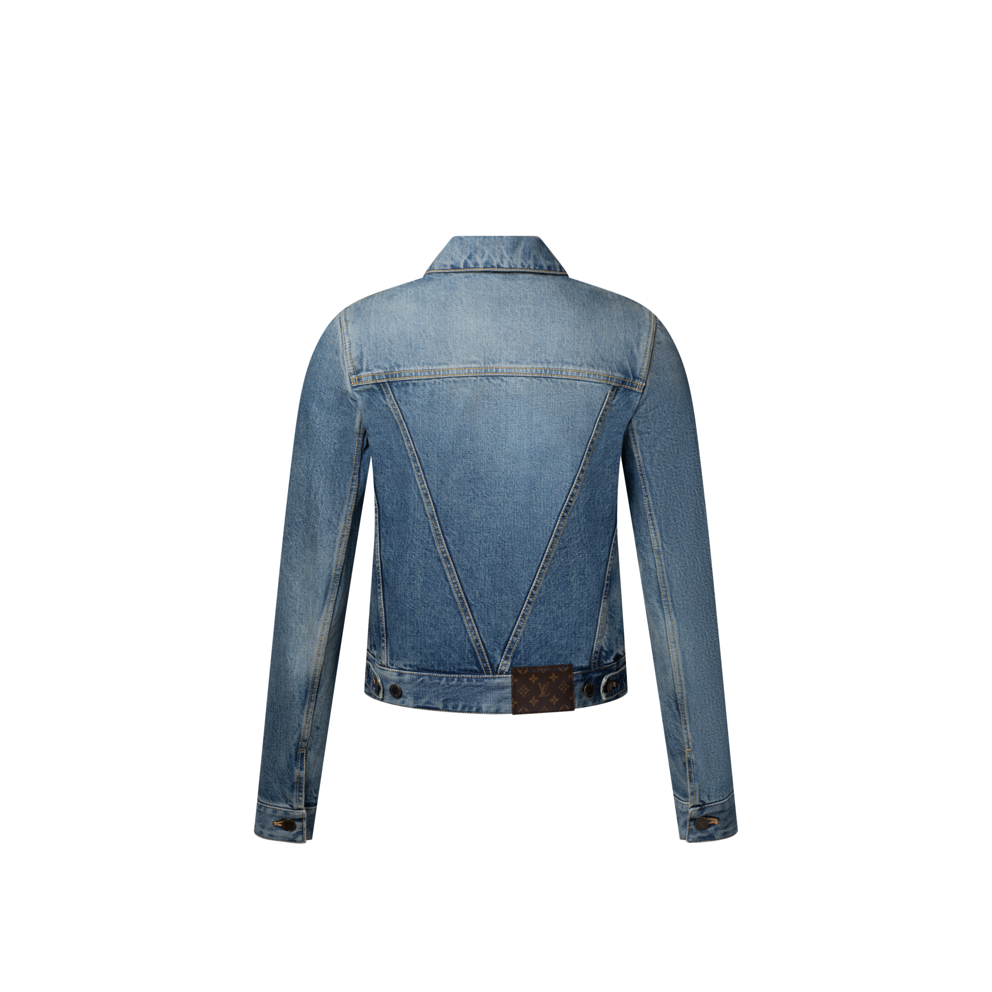  Ready-to-Wear Coats and Jackets LV Patch Denim Jacket
 | Louis Vuitton ® (Product zoom)