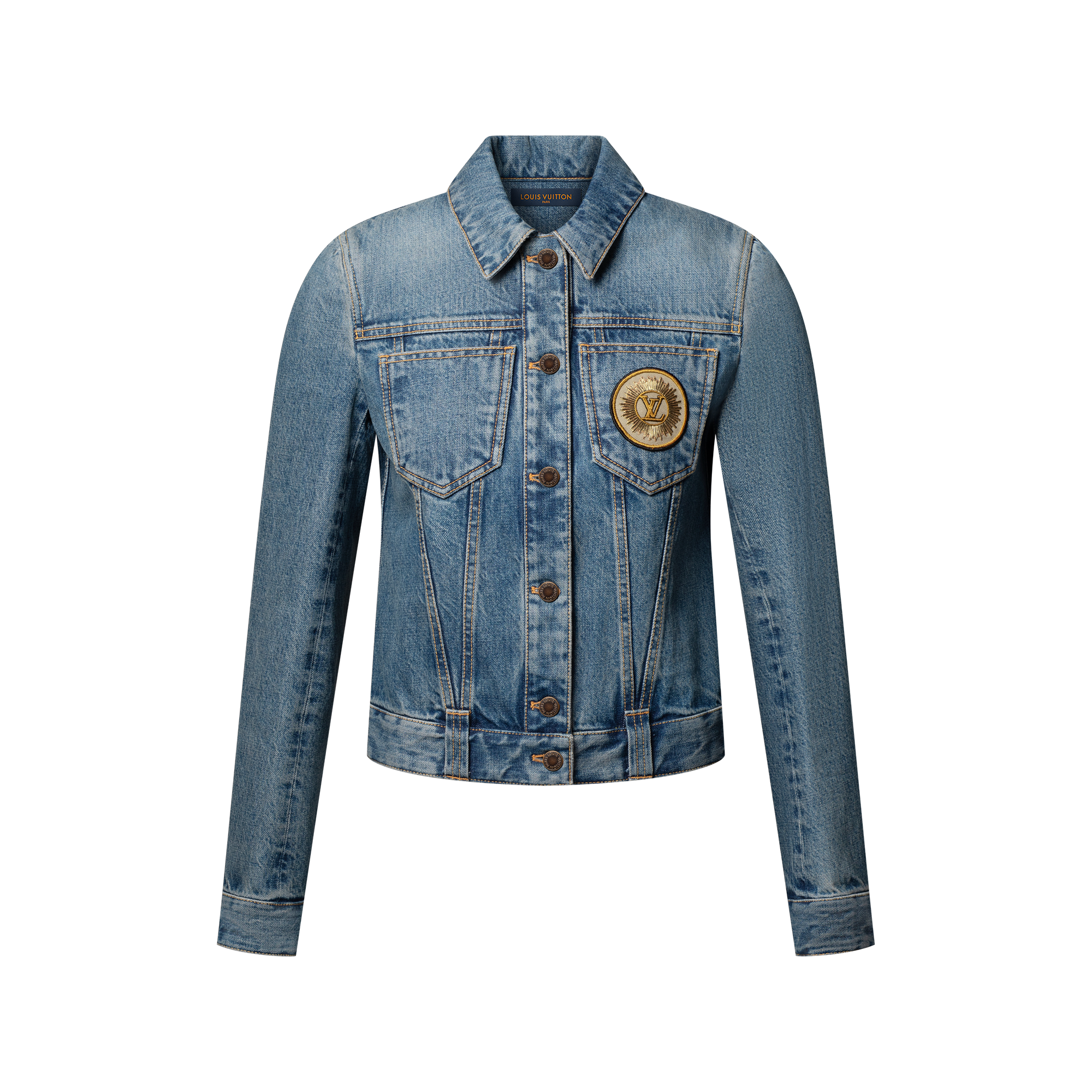 LV Patch Denim Jacket - Women - Ready-to-Wear | LOUIS VUITTON ®