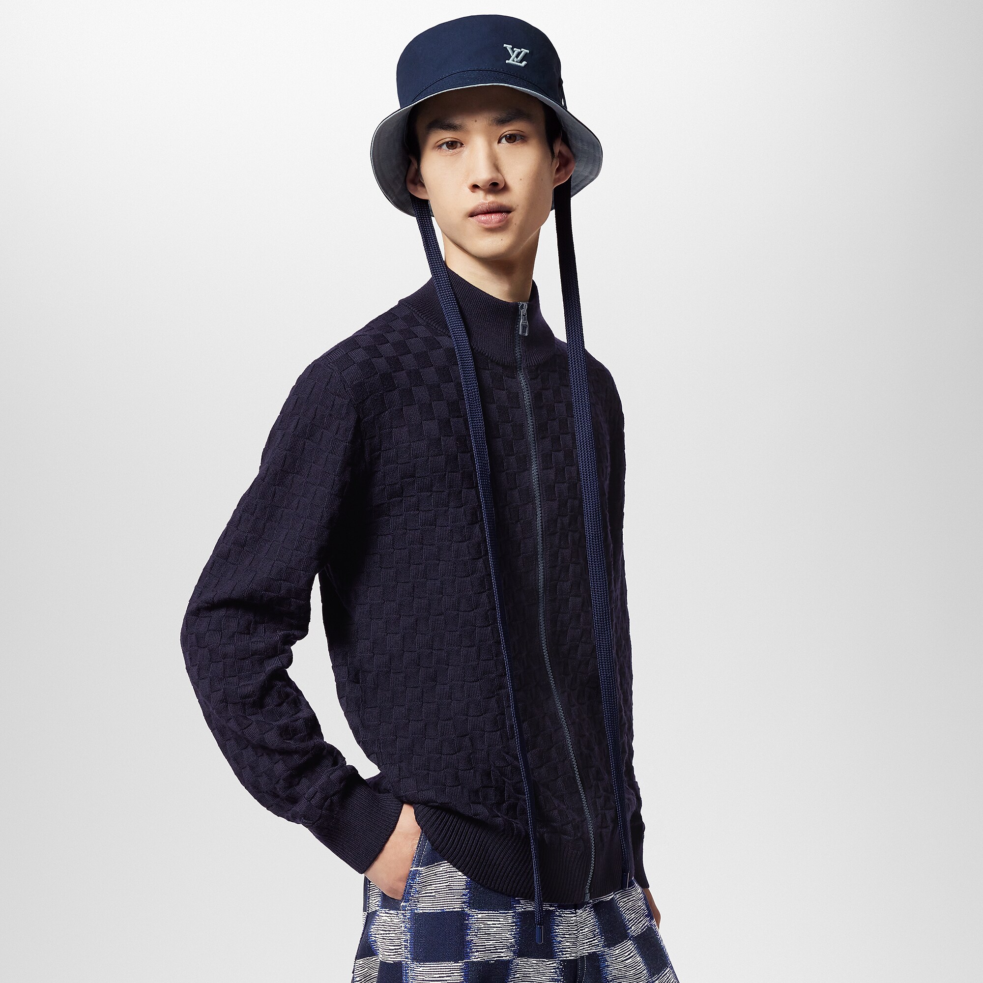 LV Play Aerogram Reversible Bucket Hat