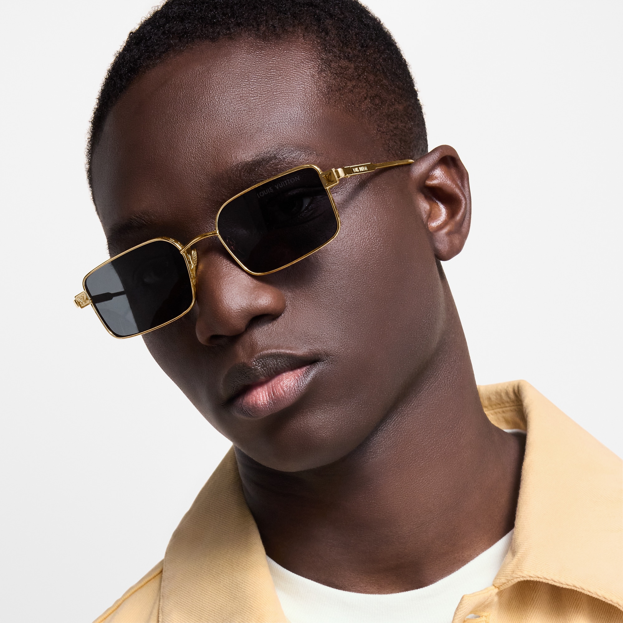 LV Pure Low Square Sunglasses