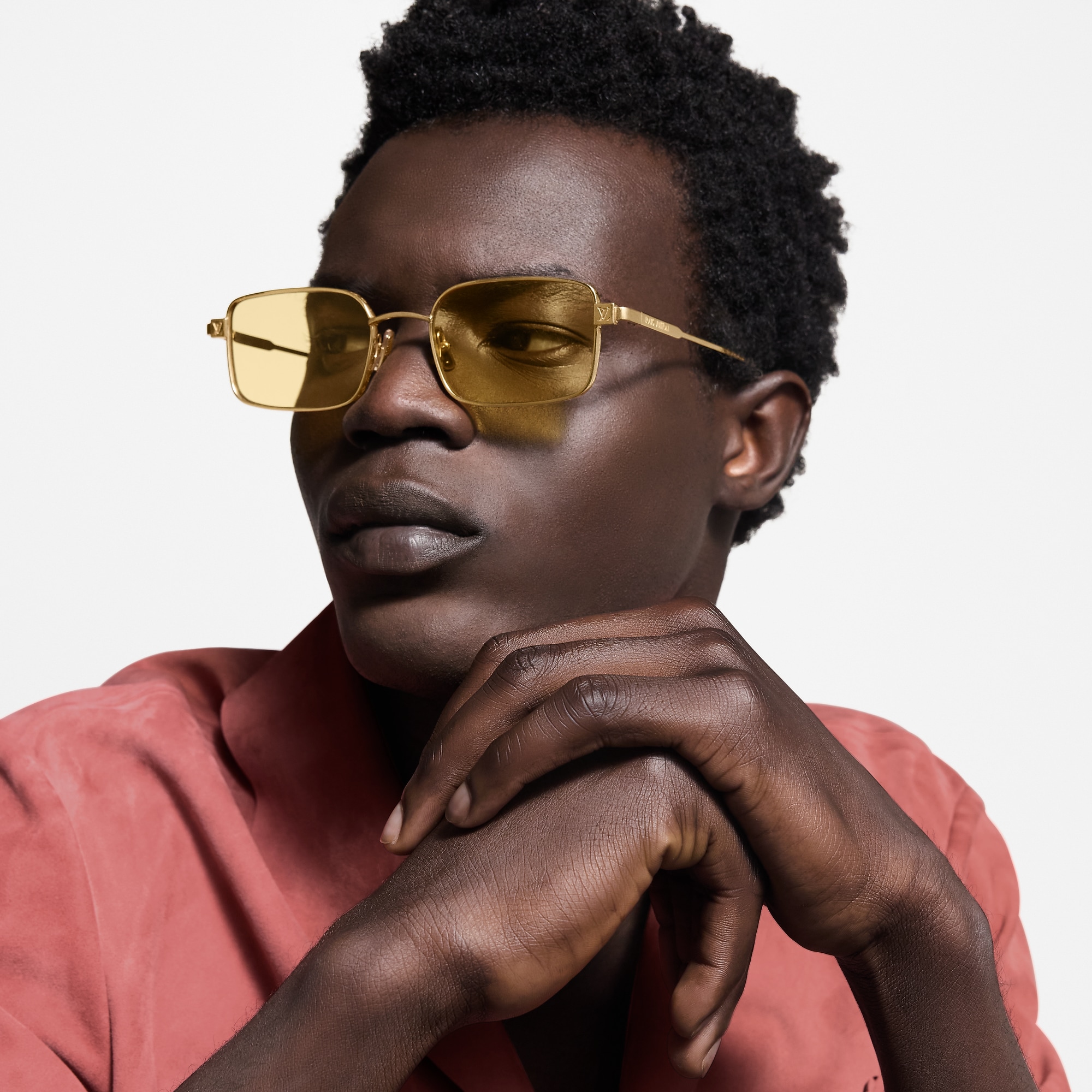 LV Pure Low Square Sunglasses