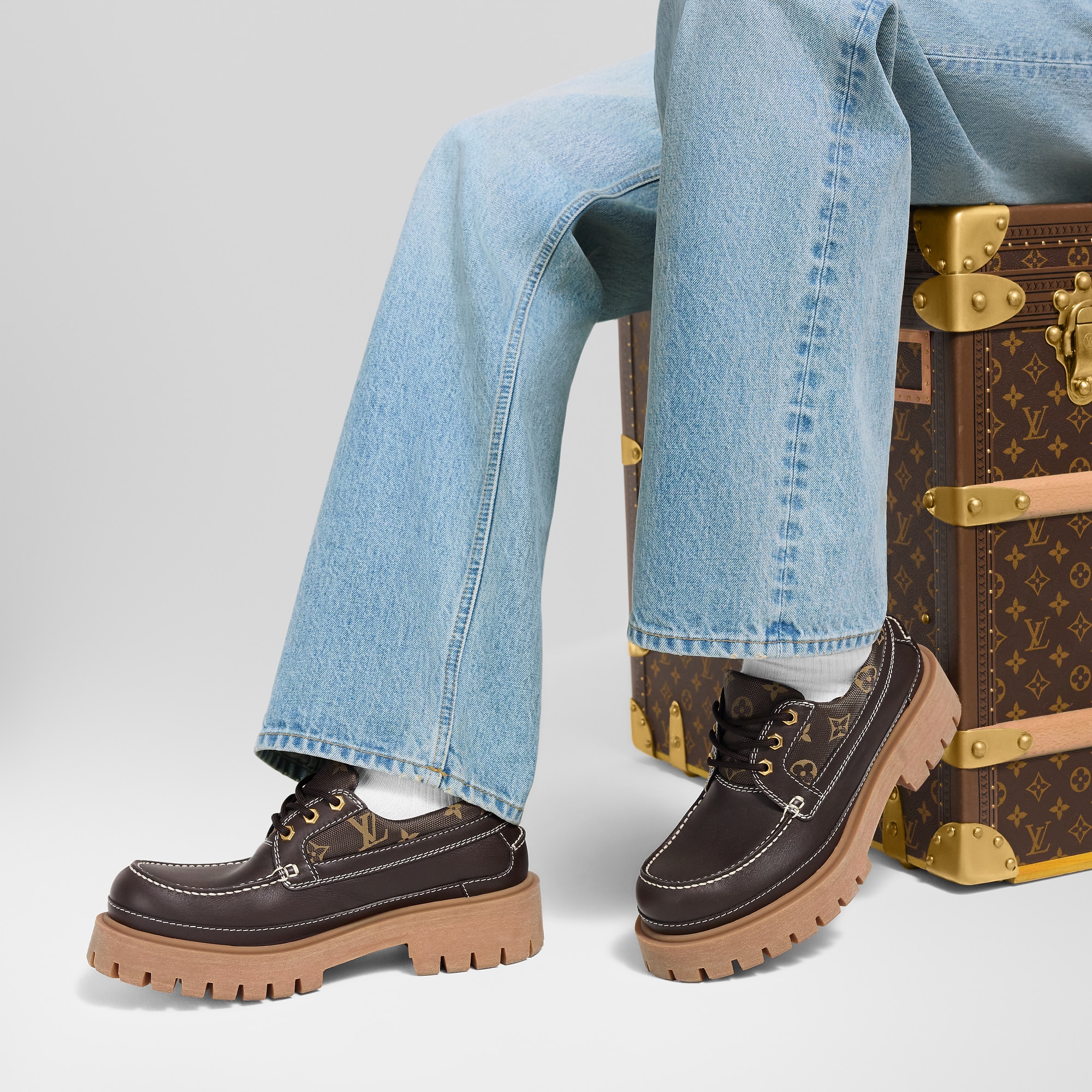 LV Remix Boat Shoe