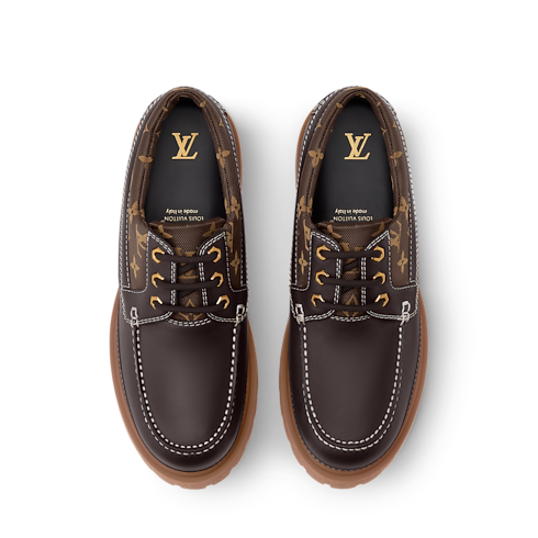 Shoes Buckles and Lace-Ups LV Remix Boat Shoe | Louis Vuitton ® (Product zoom)