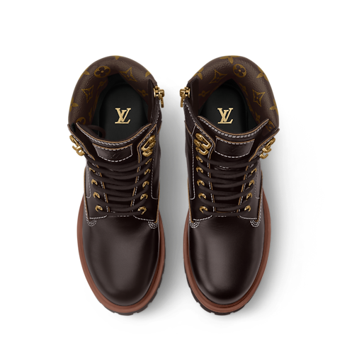 Shoes Boots LV Remix Combat Boot | Louis Vuitton ® (Product zoom)