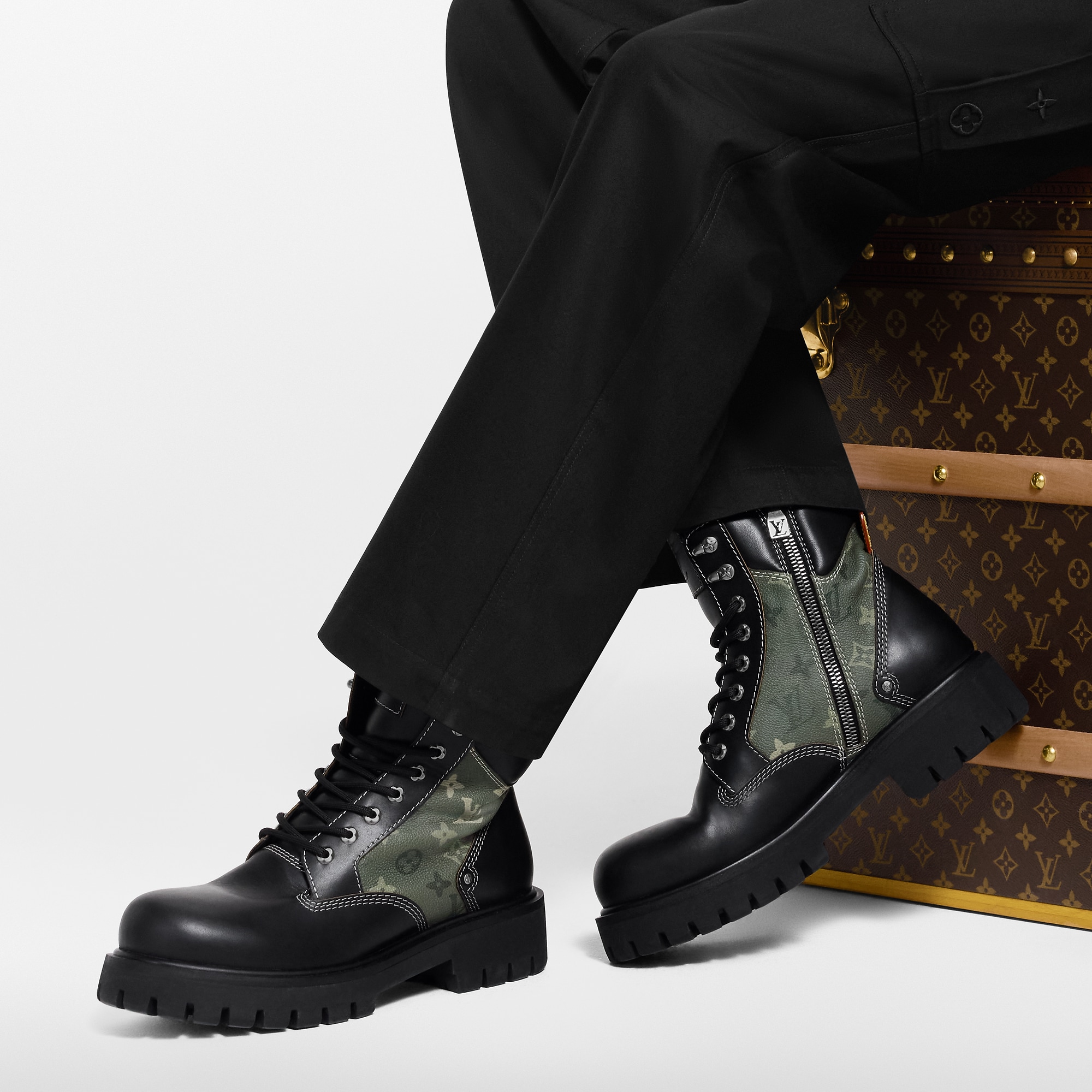 LV Remix Combat Boot