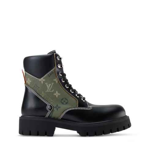 Shoes Boots LV Remix Combat Boot | Louis Vuitton ® (Product zoom)