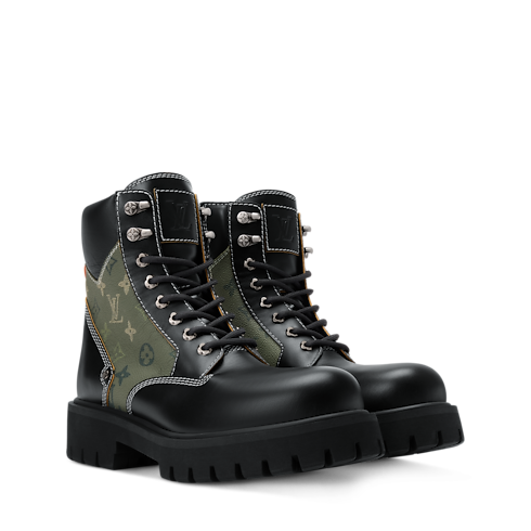 Shoes Boots LV Remix Combat Boot | Louis Vuitton ® (Product zoom)