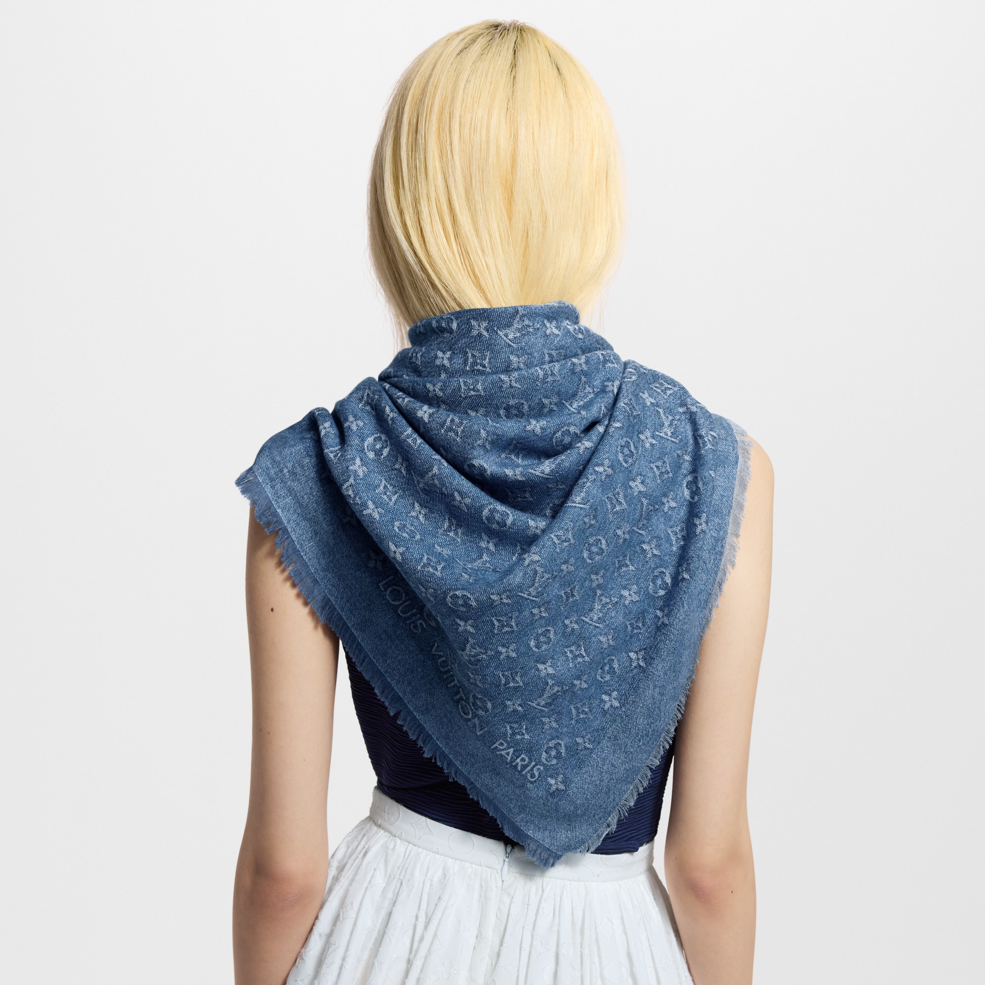 S00 Accessories Shawls and Stoles LV Remix Shawl | Louis Vuitton ® (Product zoom)