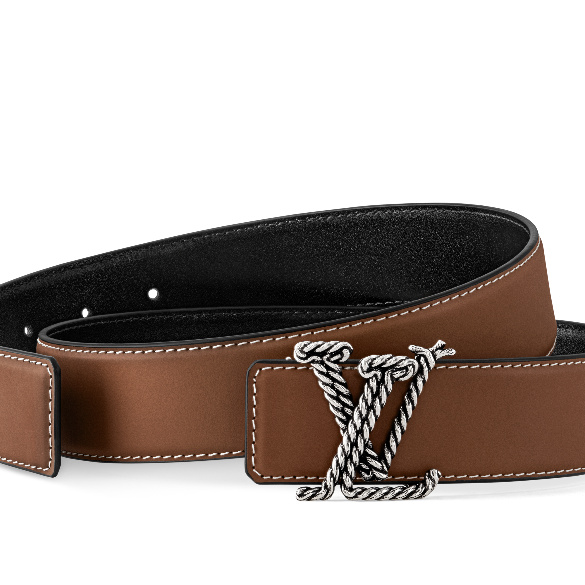 LV Rope 35mm Reversible Belt  in Men
