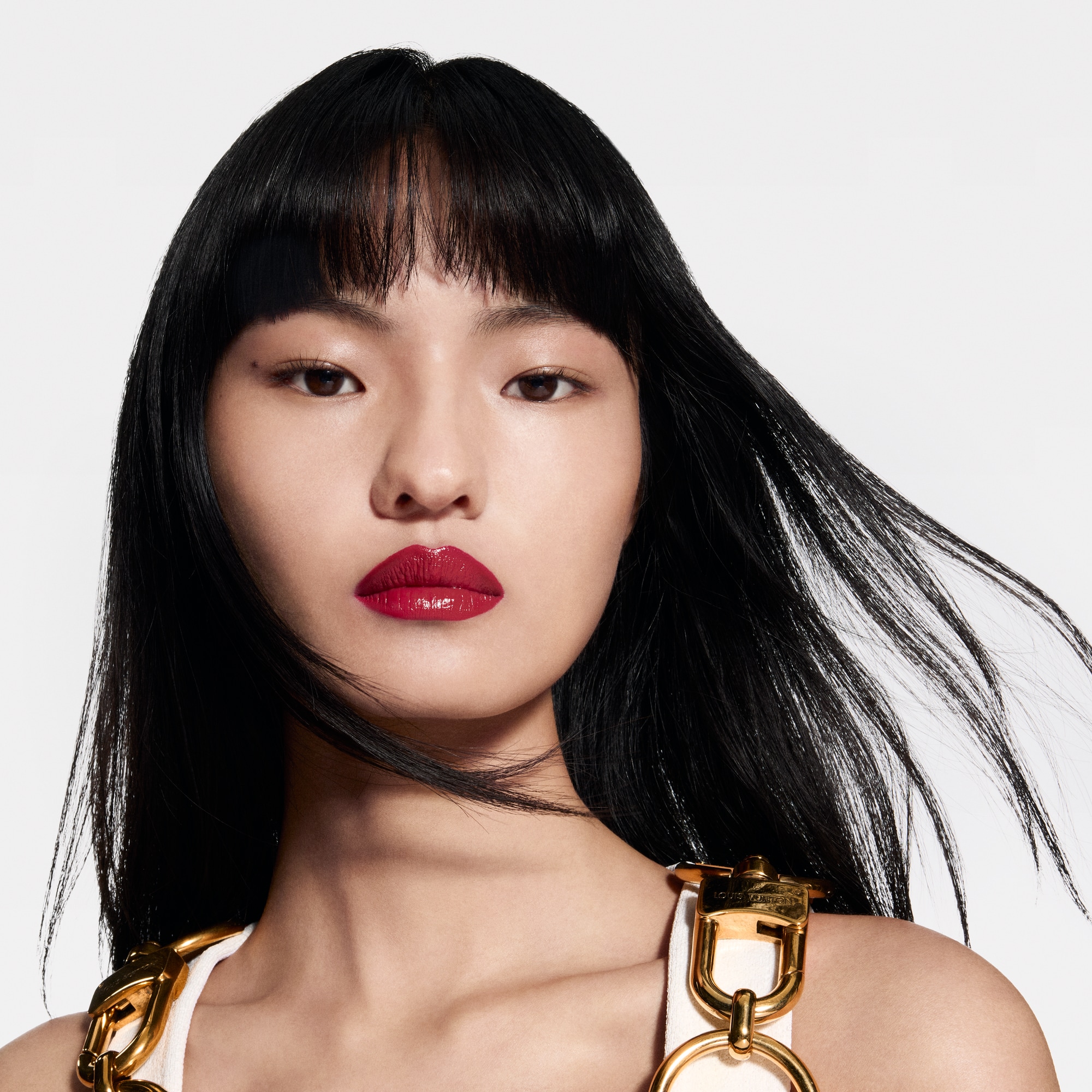  Lips } LV Rouge - Satin Lipstick Refill | Louis Vuitton ® (Product zoom)